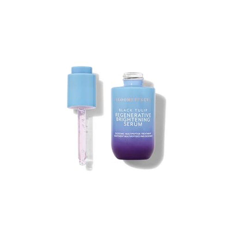 Bloomeffects - Black Tulip Regenerative Brightening Serum | Clean, Fragrance-Free, Non-Toxic Skincare (1oz | 30mL)