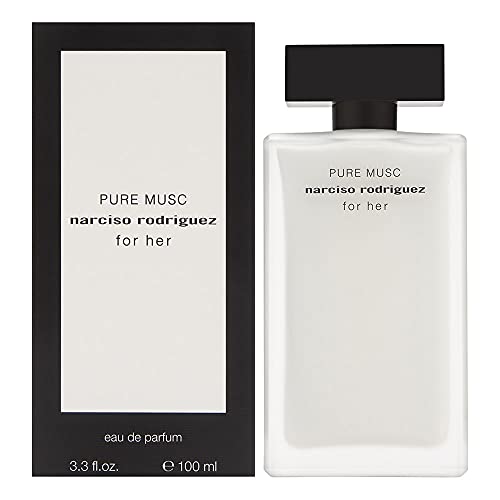 NARCISO RODRIGUEZ Pure Musc for Woman Eau De Parfum Spray, 3.3 Fluid Ounce