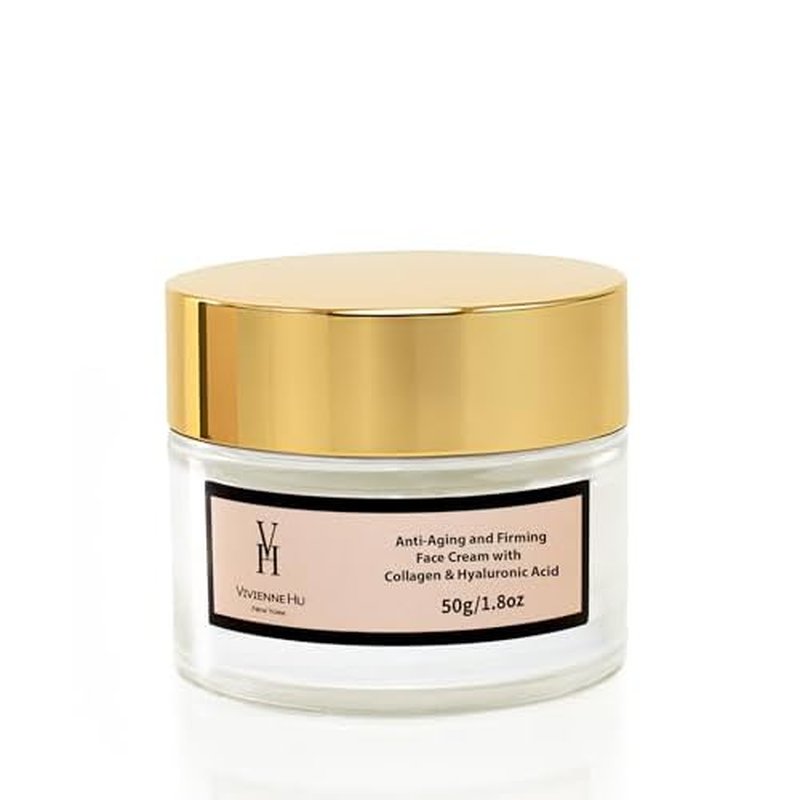 Anti-Aging and Firming Face Cream with Collagen and Hyaluronic Acid(50g/1.8oz)