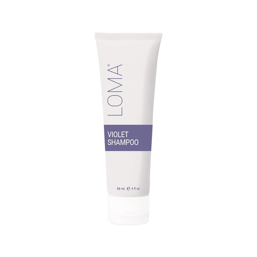 Violet Shampoo for Blonde Hair - Loma Hair Care | Infused with Vanilla Bean & Blood Orange