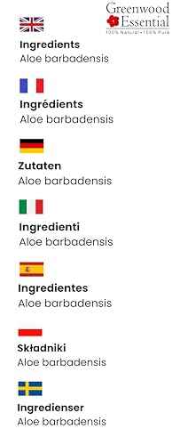 Greenwood Essential Pure Aloe Vera oil (Aloe barbadensis) Natural Therapeutic Grade 100ml (3.38 oz)