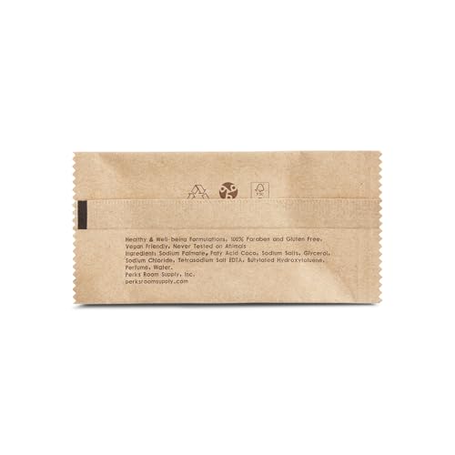 Hotel Soap Bars Bulk Pack of 200 Travel Size Bar Soap Kraft Paper Individually Wrapped Hotel Supplies and Toiletries for Guests