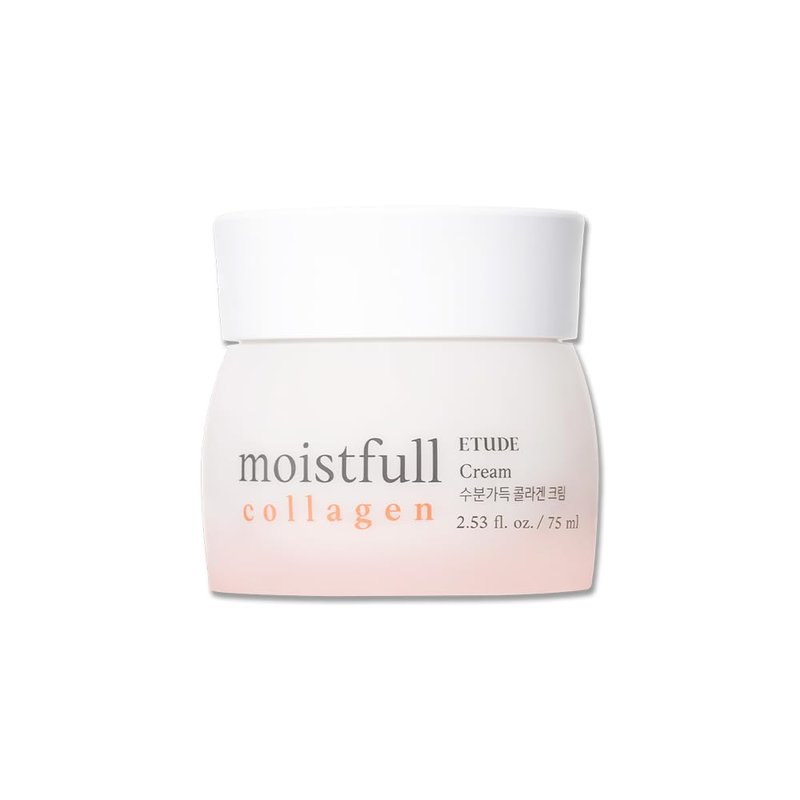 ETUDE Moistfull Collagen Sleeping Pack, Face Moisturizer, Night Cream, Super Collagen Water, Baobab Oil, Gel Texture, Deep Hydration, Korean Skin Care, Beauty (3.38 Fl Oz)