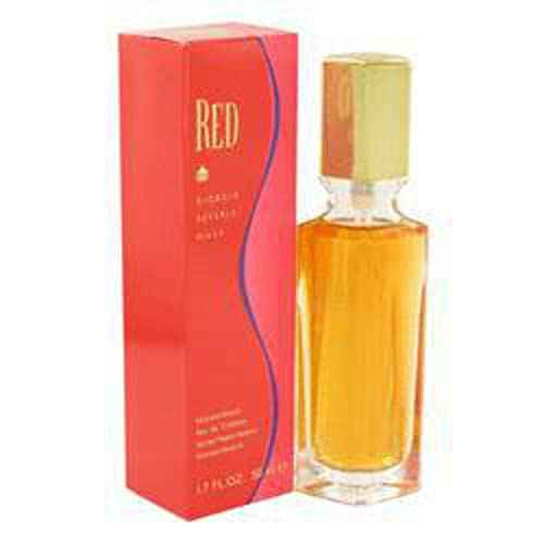 Red By Giorgio Beverly Hills For Women. Eau De Toilette Spray 1.6 Ounces