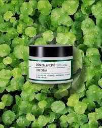 DEARBOO SKIN Balancing Centella Cica Zero Facial Cream 1.76 oz(50g) | AHA BHA PHA and Teatree | Soothing, Calming, Moisturizing for Sensitive Skin | Daily Korean Skincare