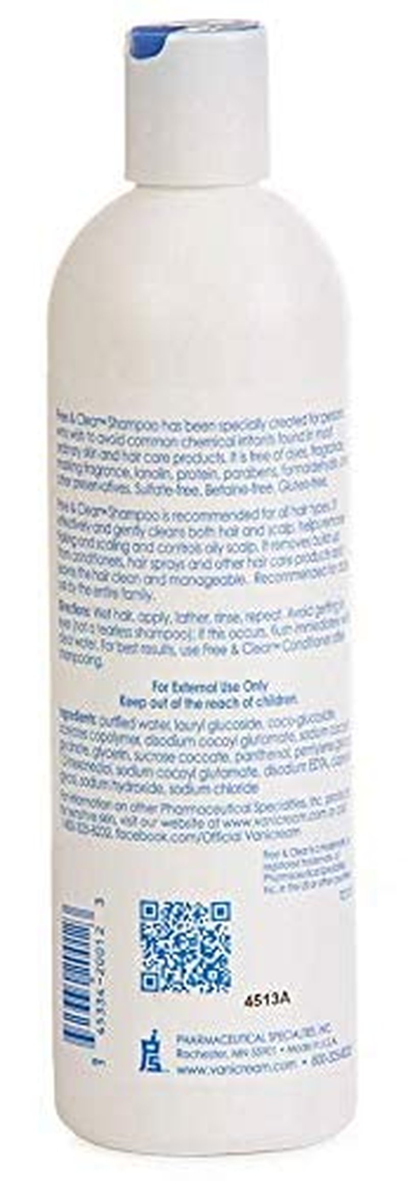 Vanicream Free and Clear Shampoo, Conditioner & Body Wash Set | Fragrance-Free for Sensitive Skin - 12 Ounce