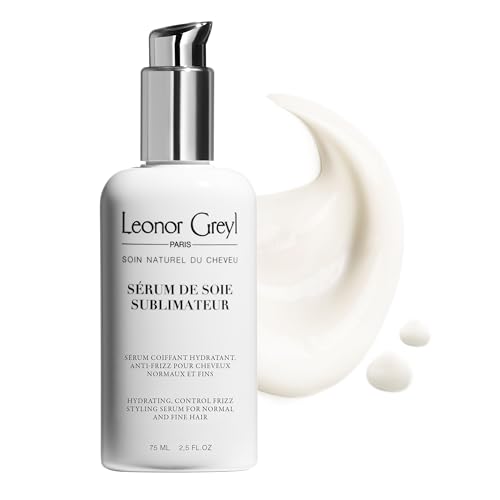Leonor Greyl Frizz Control & Light Conditioning Styling Serum Paris - Serum De Soie Sublimateur - For Dry and Fine Hair (2.5 Oz)