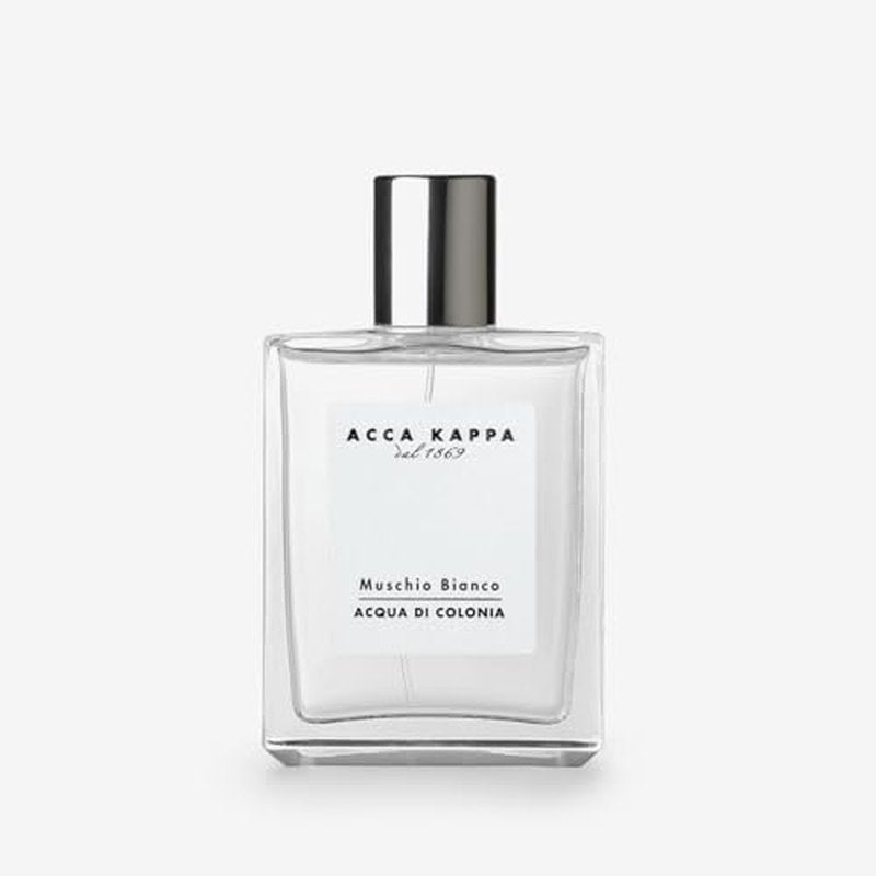 Acca Kappa White Moss Eau de Cologne 100 mL Bergamot Juniper Lavender Clean Citrus Scent for Men and Women