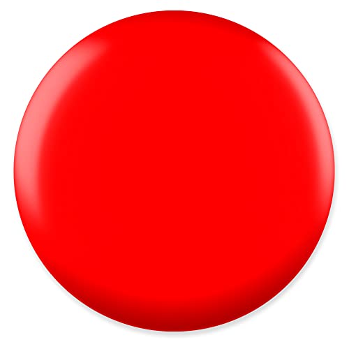 DND Gel Polish Set, Red Collection, UV/LED GelPolish and Air Dry Nail Lacquer, Matching Chip-Free Polish Duo, 0.5 Fl Oz Each