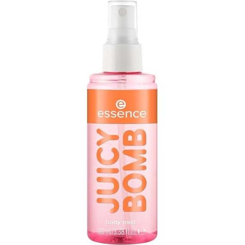 essence | Juicy Bomb Body Mist| Gourmand Caramel with Pistachio & Jasmine | Long-Lasting, Travel-Friendly & Vegan (02 | Caramel Crush)
