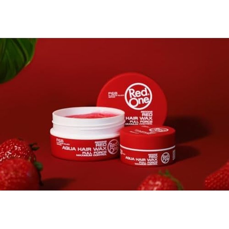RedOne Aqua Hair Wax Maximum Hold Full Force Hair Gel, 150ml (6 pack) RED