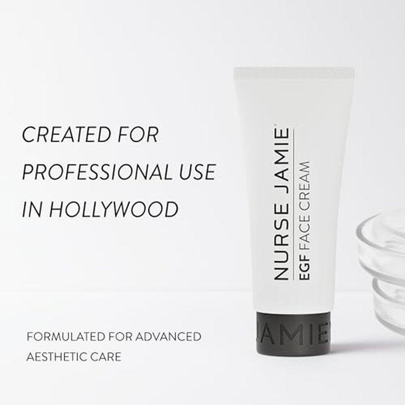 Nurse Jamie EGF Face Cream ? Advanced Anti-Aging Moisturizer with Plant Stem Cells & Peptides
