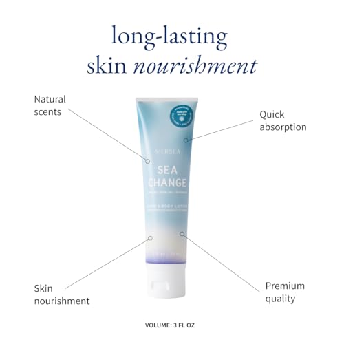 MERSEA Sea Change Sea Whip Hand and Body Lotion, Scented Travel Lotion (3 oz)