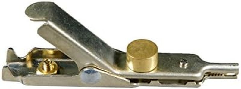 Alligator Clip Bed-of-Nail Set - Large Straight Nose Clips in 5 Colors