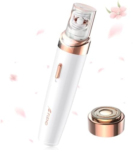Epilator - 2 in 1 Rechargeable Women's Electric Shaver with LED Light | Hair Removal for Legs, Face, Bikini & Arms