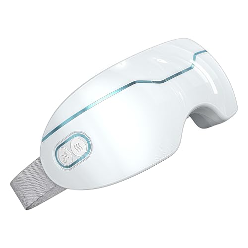 Eye Steamer for Dry Eye, Steam Therapy Mask 2 Levels, Adjustable Steam Eye Massager with Heat, Smart Hot & Cold Nano Mist Eye Moisturizing, Gifts for Women Men Mom Dad