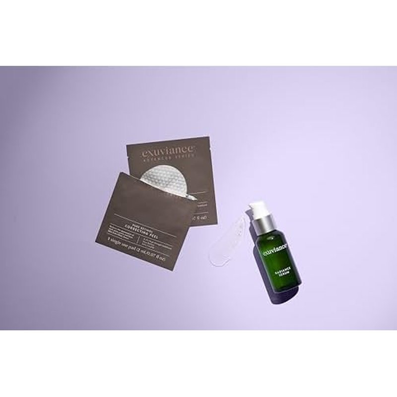EXUVIANCE Radiance Serum Antiaging with AHA/PHA and Vitamins A, C + E, 1 fl. oz.