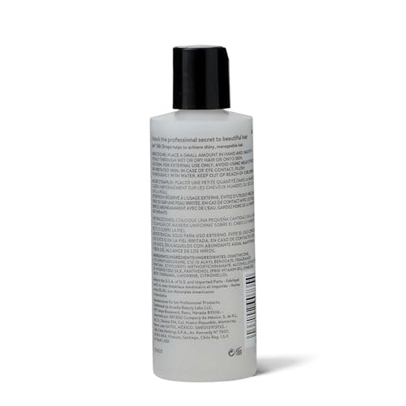 ion Silk Drops, Adds Shine & Softness, Lightweight Formula, Frizz Control, Infused with Silk Protein, 4 fl oz