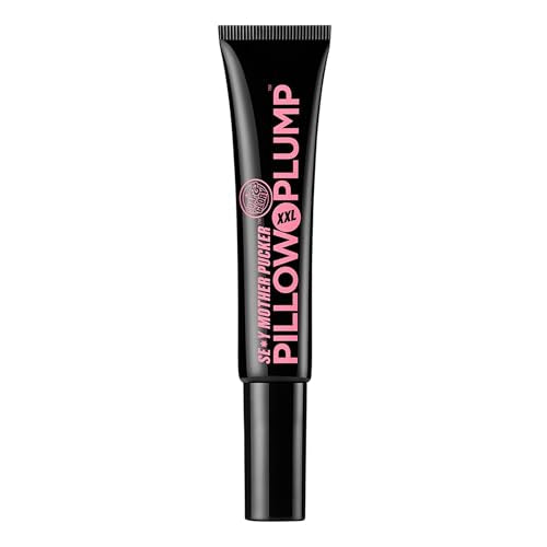 Soap & Glory Sexy Mother Pucker XXL Lip Plumper Gloss - High Shine Lip Gloss for Women with SUPERFILL¢â Plumping Technology - Hydrating & Volumizing Vegan Formula - Clearvoyant (0.3 fl oz)