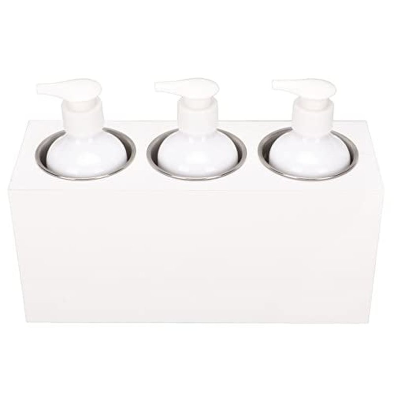 Massage Oil Warmer, Portable 3 Bottles Massage Oil Lotion Warmer with Constant Temperature & Timer, Professional Oil Lotion Cream Warmer Heater for Home, Salon, Spa Massage