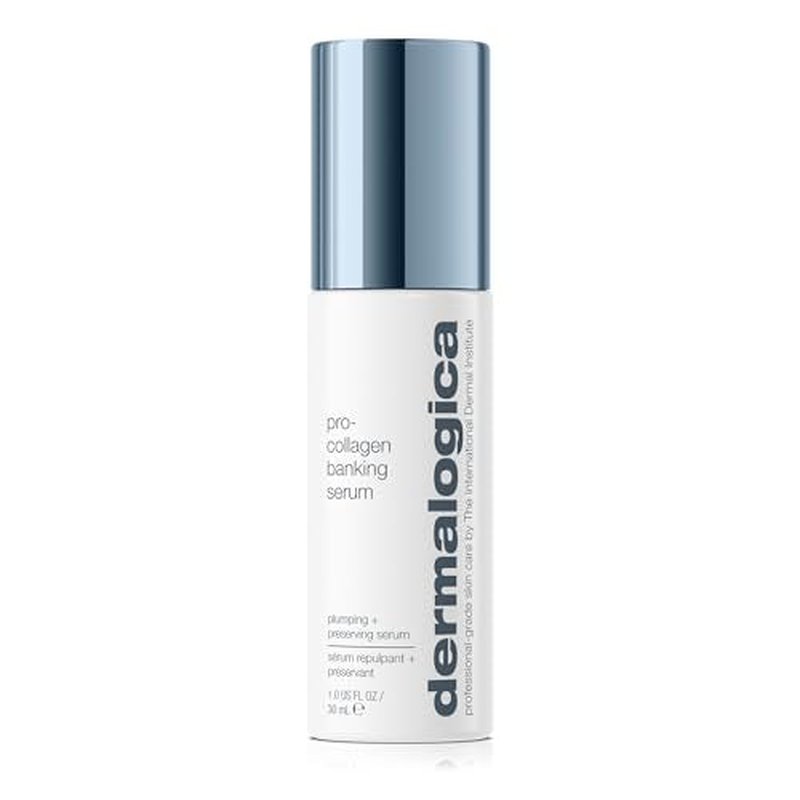 Dermalogica Pro Collagen Banking Serum for Face, Plumping and Preserving Skin's Collagen, Prevent Wrinkles and Fine Lines with Amino Acid