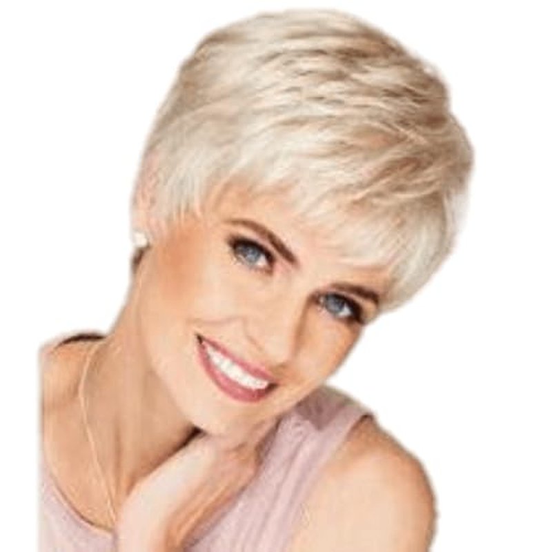 Raquel Welch Winner Pixie Boy Cut Short Wig by Hairuwear, Large Cap, R830 Ginger Brown