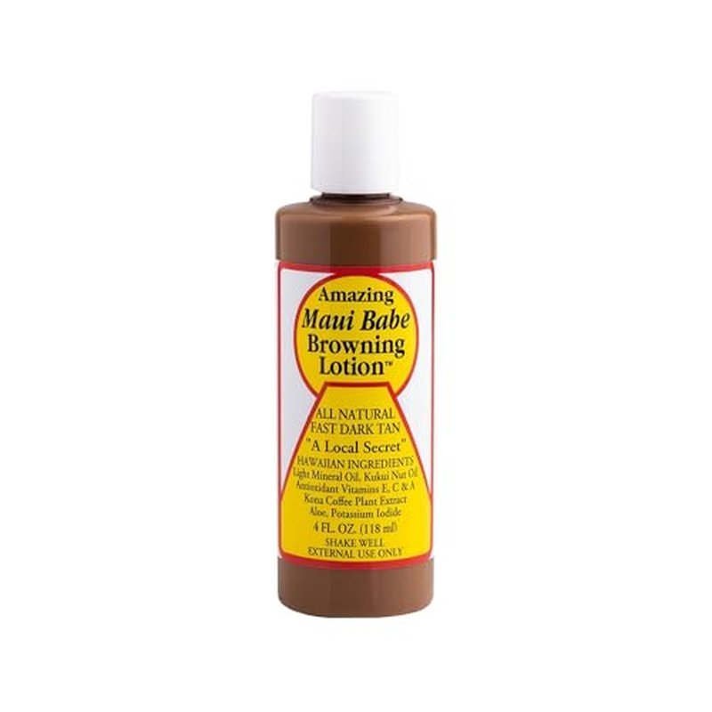 Browning Lotion All Natural Fast Dark Tan 4 fl.oz (5 bottles)