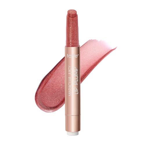 tarte maracuja juicy shimmer glass lip plump ? Hydrating & Volumizing Lip Gloss Balm with Hyaluronic Acid & Vitamin E, Plumps & Moisturizes, Vegan & Cruelty-Free
