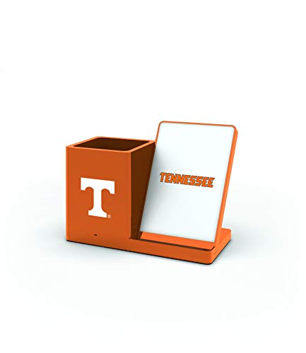 SOAR NCAA Wireless Cell Phone Charger and Desktop Organizer, Tennessee Volunteers