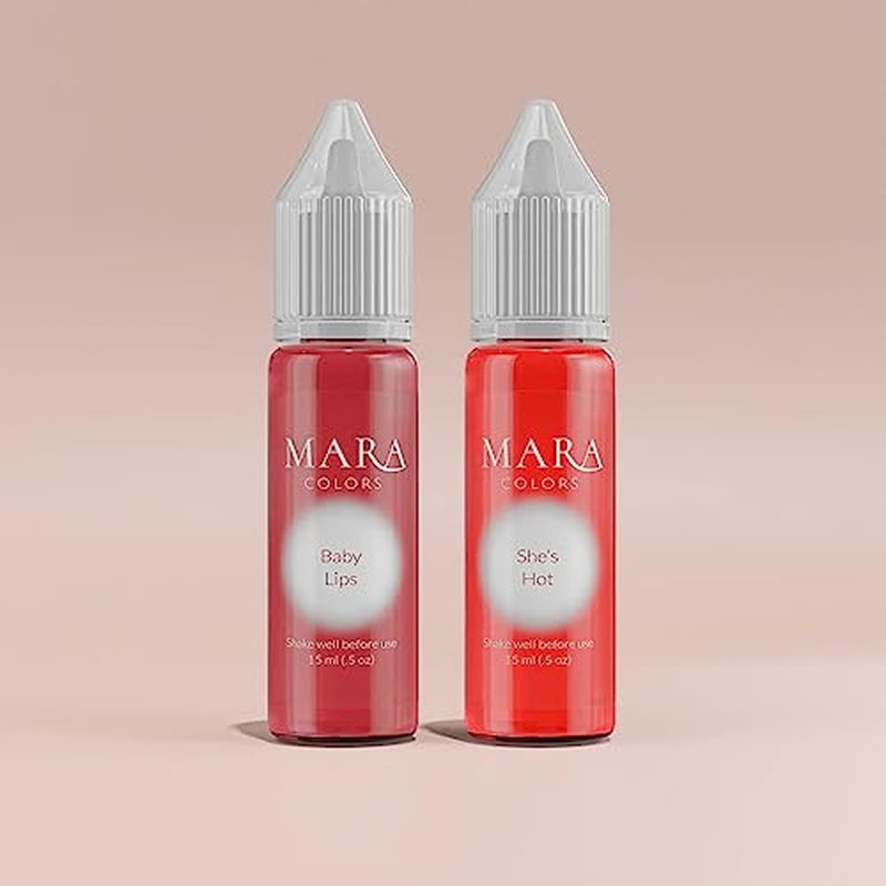 Mara Pro Neutral Lips Pigments Set