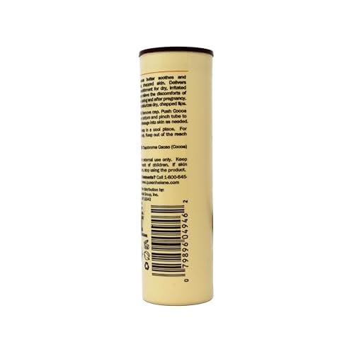 Queen Helene 100% Cocoa Butter Stick ? Nourishes & Softens Dry, Chapped Skin and Lips ? On-the-Go Tube ? 1 oz (Pack of 3)