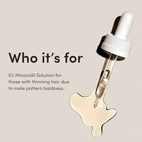 hims Hair Regrowth Treatment - Topical Minoxidil 5% Solution for Men - Extra Strength - Supports Thicker, Fuller Hair - Non-Greasy - Unscented, 2 Pack