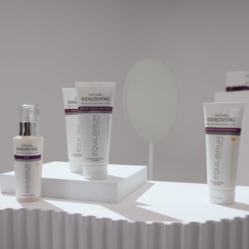 Gerovital EQUILIBRIUM Anti-Wrinkle Eye Contour Cream | Professional Cream for Eyes, 100 ml