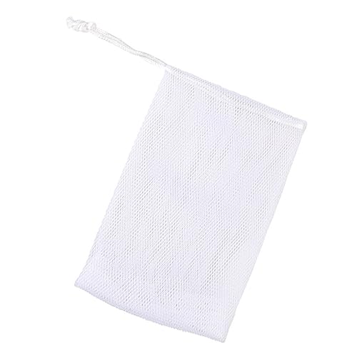 10pcs Foaming Mesh Soap Pouch Net Lathering Net Face Wash Safe and Comfortable Touch
