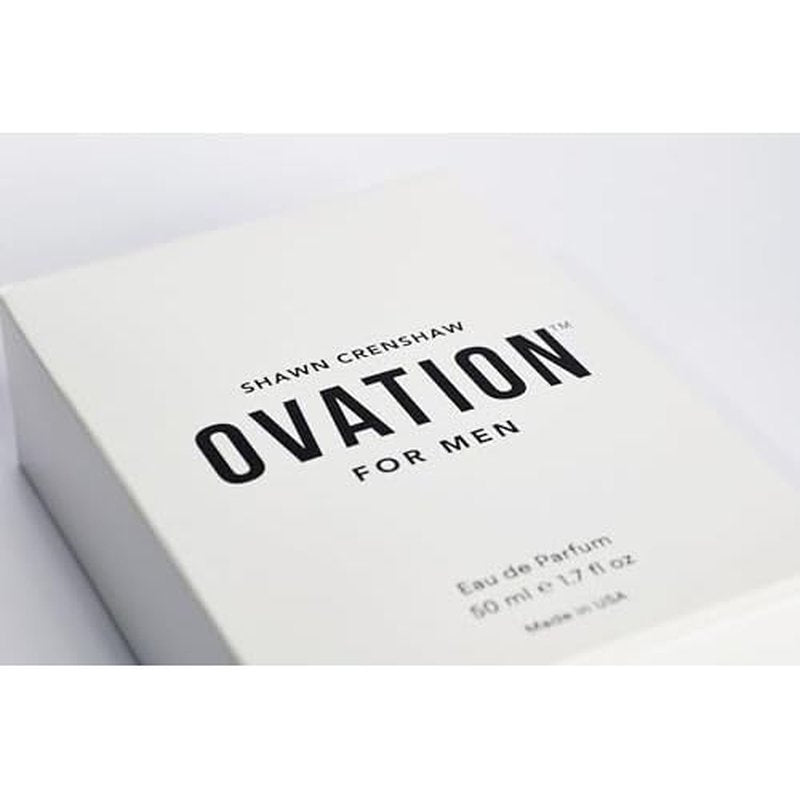Ovation for Men by Shawn Crenshaw Alluring, Attention Grabbing Signature Fragrance Eau de Parfum 50ml (1.7 fl. oz.)