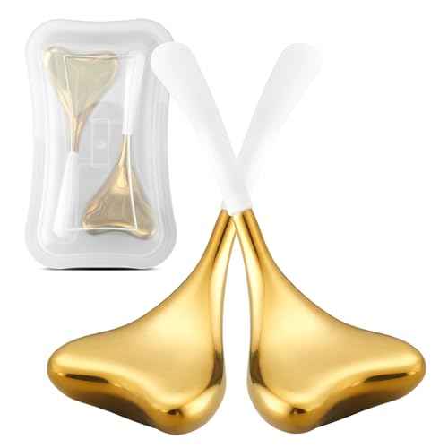 Running man Ice Globes -Facial Skin Care Tools for Women, Cryo Sticks -Unbreakable Stainless Steel and Special Design, Esthetician Supplies Cooling Spa Globes