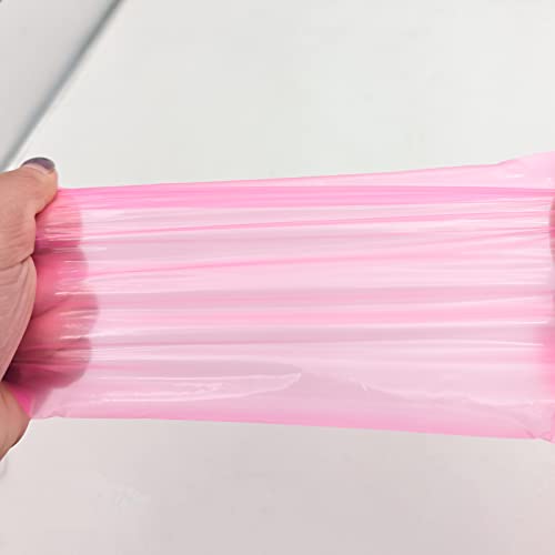 300PCS Tattoo Wash Bottle Bags,Disposable Squeeze Bottle Bags,Tattoo Supplies Accessories,Tattoo Bottle Bags for Tattoo Bottles Tattoo Supplies Tattoo Kits (Pink)