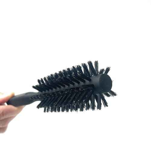 Boar Bristle Round Brush for Pro [ Made in Japan ] Small Round Boar Briste Hair Brush for Professional Salon