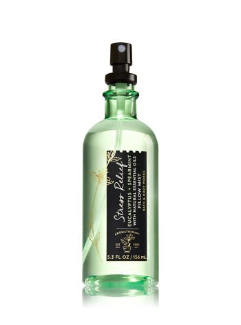 Aromatherapy Stress Relief Gift Set - Eucalyptus & Spearmint Pillow Mist & Body Cream | Relaxation Essentials