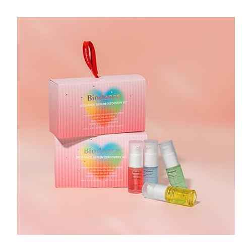 BIODANCE Serum Discovery Set: 4 Mini Serums Set, Holiday Christmas Gifts, Stocking Stuffers for teen girls, Korean Skincare with Collagen Peptide, Ceramide Panthenol, Sea Kelp, Vitamin C Niacinamide