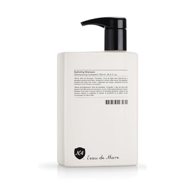 Number 4 Hydrating Shampoo, Shampoo for Women and Men. Sulfate, Gluten, & Paraben Free. Moisturizing & Color Protecting, 25 oz