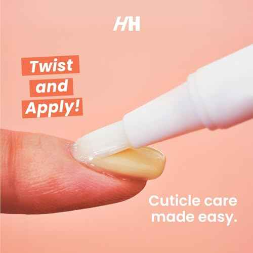 Handmade Heroes Cuticle Strengthening 8% Colloidal Oat Cuticle Oil Pen Rejuvenate Nail Nourish Repair Cuticles Vegan Cruelty Free Cuticle Oil helps grow nails fast manicure pedicure set (4pc Set)