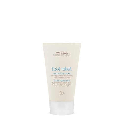 Aveda Foot Relief Moisturizing Creme | Exfoliates, Softens & Smooths Dry Feet | with Jojoba, Peppermint, Tea Tree, Castor Oils, 4.2 Fl Oz