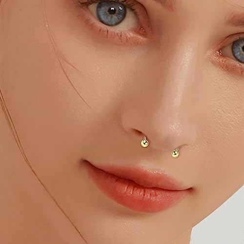 BLZ Piercing Kit Stainless Steel Piercing Needles 20G 18G 16G 14G 12G Belly Button Ring Ear Nose Septum Piercing Jewelry with Clamps Gloves Piercing Tools for Body Piercing