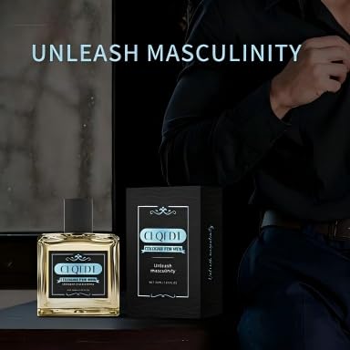 Woody Cologne Perfume for Men - Long Lasting 24H Fresh Spicy Cardamom Amber Scent | Versatile Day to Night Fragrance | 50ml