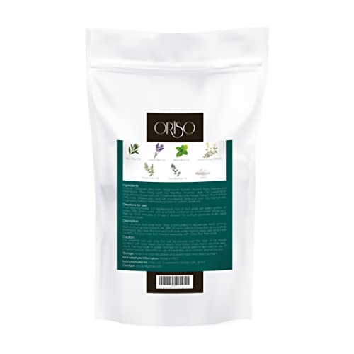 Tea Tree Oil Foot Soak - Pedicure Supplies with Epsom Salts and Lavender - Athletes Foot Treatment for Cracked and Dry Feet - Stubborn Foot Odor - Softens Calluses - Better Toe Nail Health - 16 Oz