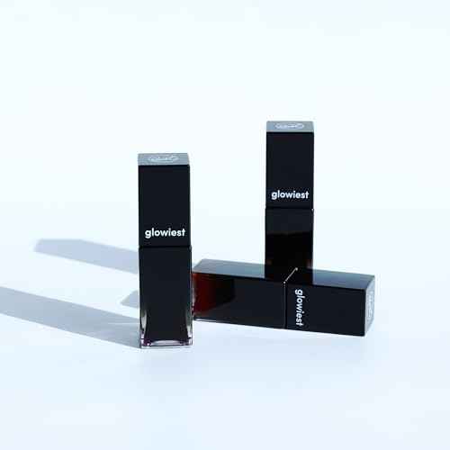 glowiest EFFORTLESS Glow Lip Oil 003 BERRY: Hydrating, Nourishing, Plumping | Non-Sticky Lip Gloss, Sheer, Lip Camellia Oil - 0.17oz (5ml)