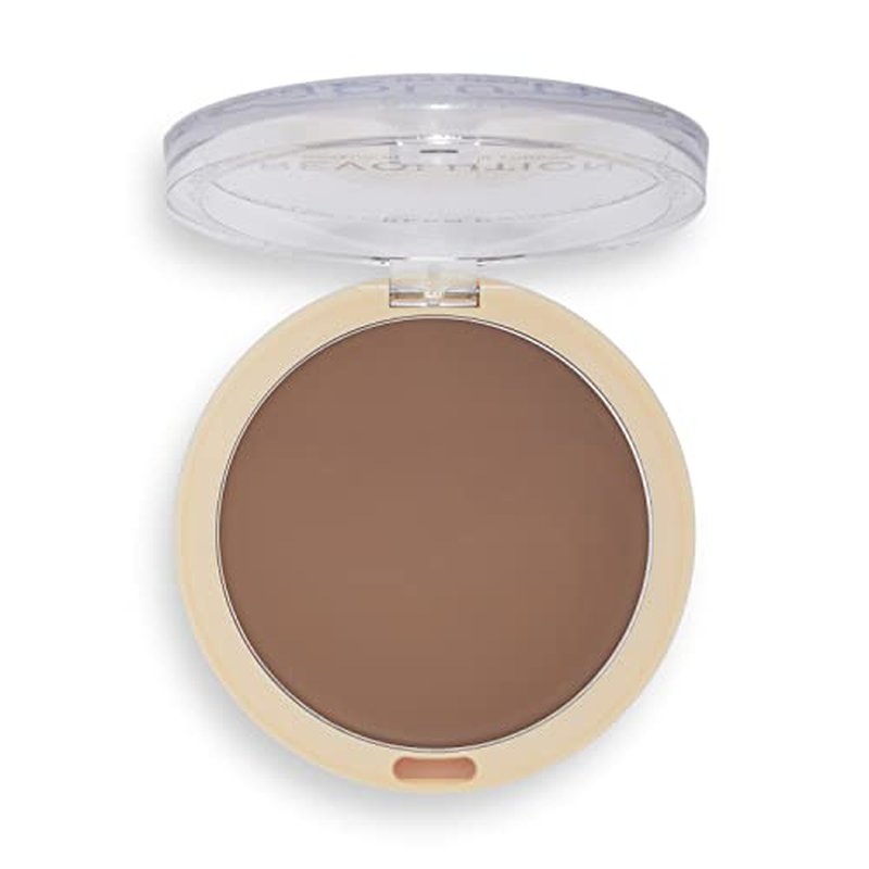 Revolution Beauty London, Ultra Cream Face Bronzer, Buildable & Blendable Cream Contour, Vegan & Cruelty-Free, Light, 0.24 oz