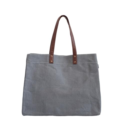 maika Recycled Canvas Carryall Tote Bag