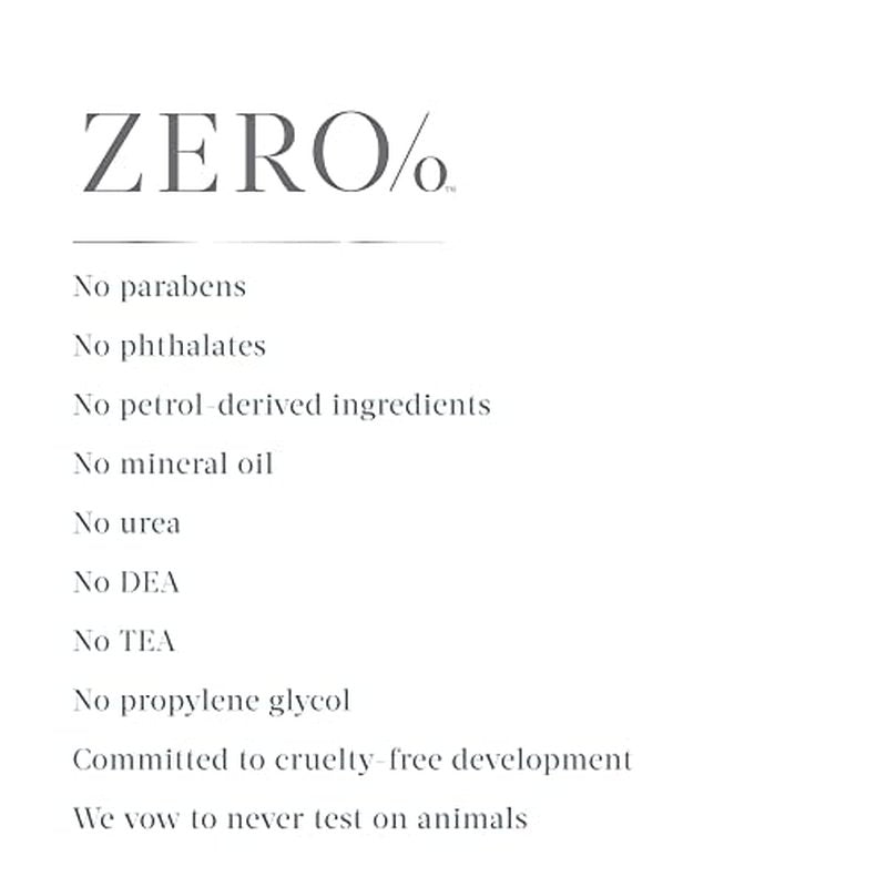 Gilchrist & Soames Zero% Unisex Shampoo - 1 Gallon - Light and fresh, All Hair Types, Zero Parabens, Sulfates, and Phthalates